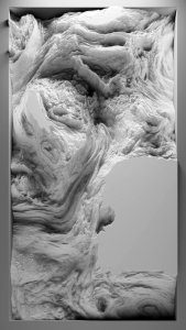 Refik Anadol, Neural Paintings – B, 2023