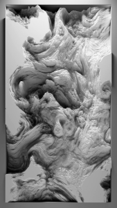 Refik Anadol, Neural Paintings – B, 2023 (3)