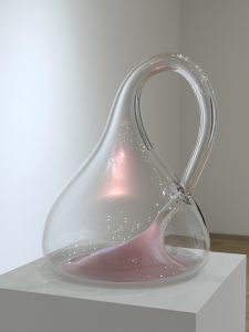 Klein Bottle with the Image of Its Own Making (after Robert Morris)
