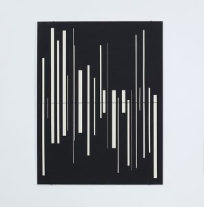 Manfred Mohr + / -, Random Numbers, #1