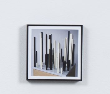 Manfred Mohr P-06 (Wooden Sculpture)