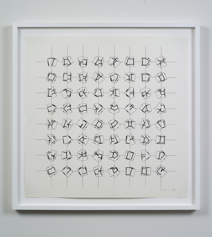 P-197-N/R801 by Manfred Mohr - bitforms gallery
