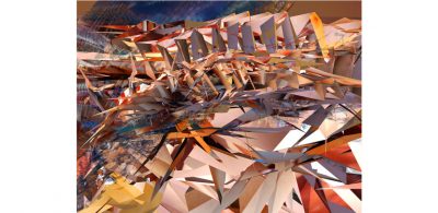 Mark Napier Cyclops Descends I