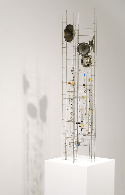 Minimal Music Sculpture (large tower) by Peter Vogel - bitforms