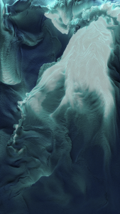 Refik Anadol, Pacific Ocean C, 2022