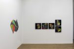 Manfred Mohr, liquid symmetry, bitforms gallery nyc, 2022.