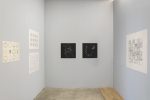 Manfred Mohr, liquid symmetry, bitforms gallery nyc, 2022.