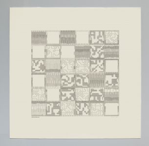 Manfred Mohr P-100-large, 1972