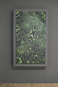 Sarah Friend, gentle automata (touching grass), 2023