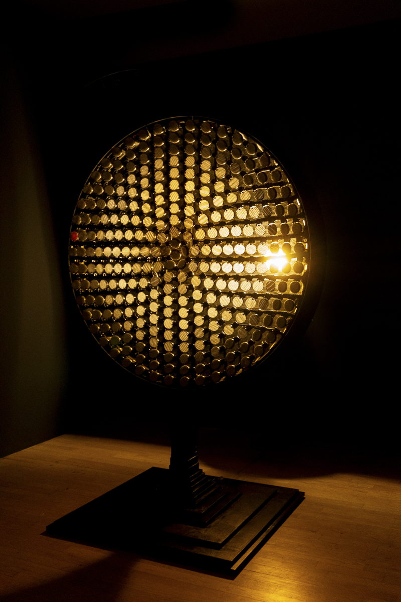 One Candle Mirror by Daniel Rozin - bitforms gallery