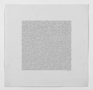 P-122-N, Scratch code by Manfred Mohr, 1972