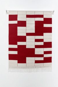 Data Digital Code- Red (Message: Intelligent Craft) by Amor Muñoz, 2018