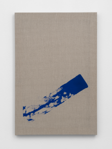 self portrait – legs spread no. 1 by Addie Wagenknecht, 2017