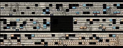 From Babel scroll “Earth Was by Beryl Korot, 2006-2011