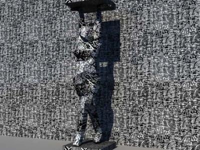 Monument by Claudia Hart, 2018