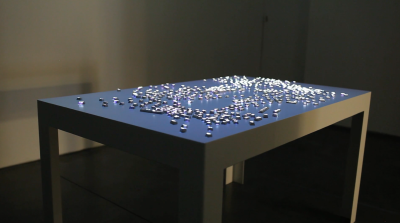 Aphasic Mapping by Daniel Canogar, 2014