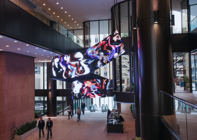 Waves by Daniel Canogar, 2012
