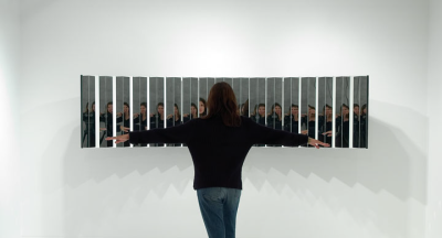 Self-Centered Mirror by Daniel Rozin, 2003
