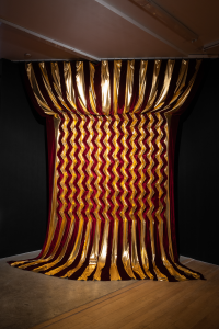 Fabric Mirror by Daniel Rozin, 2019