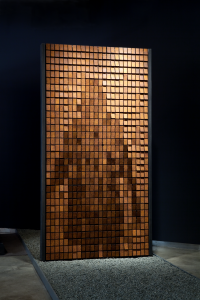 Rust Mirror by Daniel Rozin, 2010