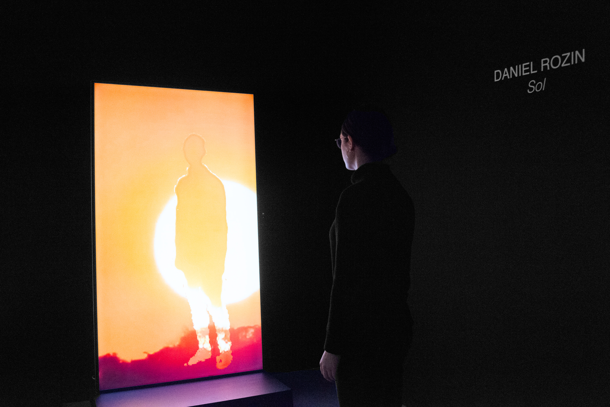 Daniel Rozin Studio Sunset Mirror by Daniel Rozin - bitforms gallery