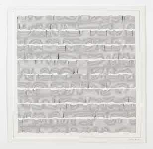 P-052-c (Quark Lines) by Manfred Mohr, 1970