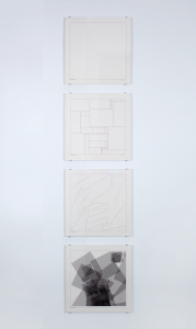 P-103nVisual Pythagoras by Manfred Mohr, 1972