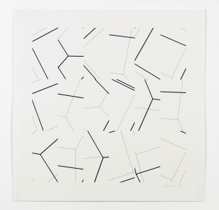 P-199/H13 by Manfred Mohr, 1977