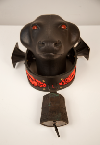 Cattle Armor System: Sound Collar with Cow Bell by Christie Leece, Marina Zurkow, 2012