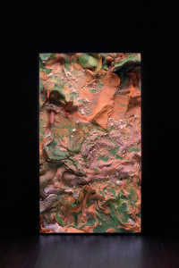 Machine Hallucinations – Satellite Simulations – C by Refik Anadol, 2022