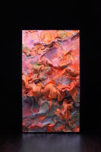 Machine Hallucinations – Satellite Simulations – C by Refik Anadol, 2022