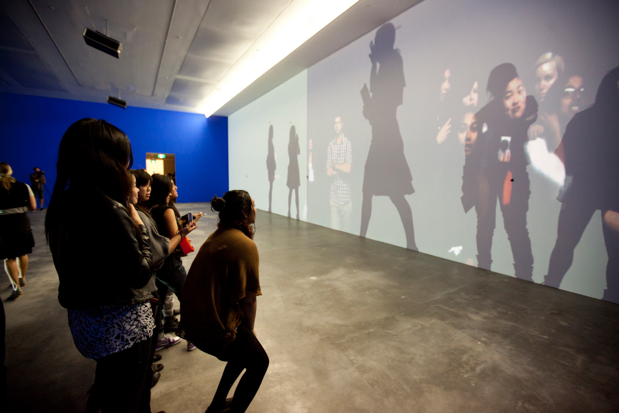 People on People by Rafael Lozano-Hemmer - bitforms gallery