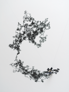Machine Wall Drawing (2018-02-27 5:40 PM) by Tristan Perich, 2018