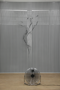 Flaming Tape by Zilvinas Kempinas, 2021